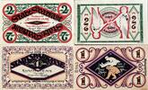 Deutschland, Deutsches Reich 1, 2 Mark 2 x Notgeldschein, Bielefeld -