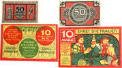 Deutschland, Deutsches Reich 10,50 Pfennig 2 x Notgeldschein, STADTSPARKASSE BIELEFELD -