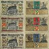 Deutschland, Deutsches Reich 10, 25, 50 Pfennig 3 x Notgeldschein, Stadt Bleicherode -