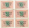 Österreich Notgeld 10,20,50 Heller 3 x Notgeldschein, Bischofshofen, Salzburg -