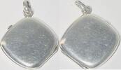 Silberschmuck 925er Silber Medaillon Sterling Silber Anhänger -