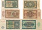 Deutschland DDR 1, 2, 10 Mark 1948 Banknote zwei Serienbuchstaben: AB, K... 12,00 EUR prix TTC + 6,00 EUR frais d'envoi