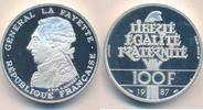 Frankreich 100 Francs Lafayette, Piedfort -