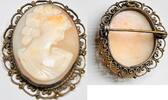  Schmuck Vintage Brosche Gemme Gemmenbrosche getragen und leicht gebraucht 19,00 EUR  + 6,00 EUR frais d'envoi