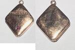 Antik Schmuck Vintage Kettenanhänger Madellion -