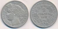 Frankreich 2 Francs Cereskopf, Prägung K -