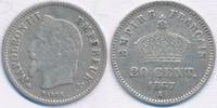 Frankreich 20 Centimes Napoleon III., Paris ( A ) -