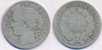 Frankreich 1 Francs Cereskopf, Prägung A Paris -
