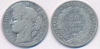 Frankreich 50 Centimes Cereskopf, Prägung A -