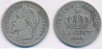 Frankreich 50 Centimes Napoleon III, Strassburg ( BB) -