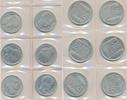 Frankreich Lot von 6 Münzen 5 Francs 1929 - 1934 -