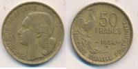 Frankreich 50 Francs Prägung B , seltenes Jahr -