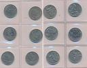 Frankreich Lot 6 Münzen 100 Francs 1954/55/56/57 z.T.mit B -