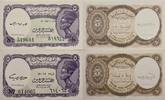 &Auml;gypten 2* 5 Piastres 1975-1976, 1967-1968 Banknoten 2 St&uuml;ck Lot unc, un... 11,00 EUR  + 6,00 EUR frais d'envoi