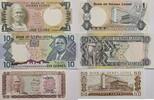 Sierra Leone 50 Cent, 1 Leone, 10 Leones 1984, 1988 Banknoten 3 St&uuml;ck lo... 16,00 EUR  + 6,00 EUR frais d'envoi