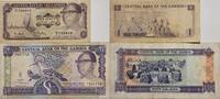 Gambia 1 Dalasi, 50 Dalasis 1971-1987, 1989-1995 Banknoten 2 St&uuml;ck lot I... 15,00 EUR  + 6,00 EUR frais d'envoi