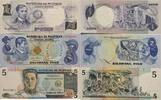 Philippinen 1, 2, 5 Piso 1969, 1981-1983, 1986-1990 Banknoten 3 St&uuml;ck lo... 15,00 EUR  + 6,00 EUR frais d'envoi