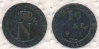 Frankreich 10 Centimes FIRST EMPIRE Napoleon, A = Paris -
