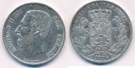 Belgien 5 Francs 1870 Leopold II. (1865-1909) - Kursm&uuml;nze (1865-1878) se... 75,00 EUR  + 6,00 EUR frais d'envoi