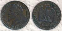 Frankreich Cinq Centimes Napoleon III, Strassburg ( BB) -