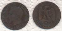 Frankreich Cinq Centimes Napoleon III., Lyon ( D ) -
