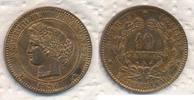 Frankreich 10 Centimes Cérès III REPUBLIC Paris -
