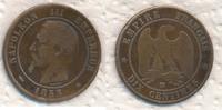 Frankreich 10 Centimes Napoleon III, Strassburg ( BB) -