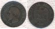 Frankreich 10 Centimes Napoleon III., Lille ( W ) -