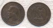 Frankreich 10 Centimes Napoleon III, Strassburg ( BB) -