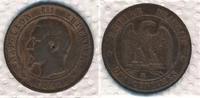 Frankreich 10 Centimes Napoleon III, Strassburg ( BB) -