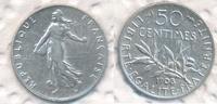 Frankreich 50 Centimes Semeuse -
