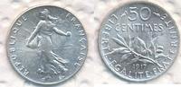 Frankreich 50 Centimes Semeuse -