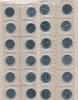 Frankreich 1 Centime Lot von 12 verschiedenen Jahrgänge meist in Bankfrischer Qualität. -