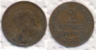 Frankreich 2 Centimes Dupius -