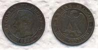 Frankreich 2 Centimes Napoleon III., Lyon ( D ) -
