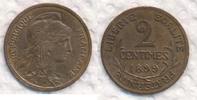 Frankreich 2 Centimes Typ Dupuis Paris 3. Republik (1871-1940) -