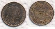 Frankreich 2 Centimes Typ Dupuis Paris 3. Republik (1871-1940) -