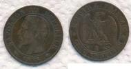 Frankreich 5 Centimes Napoleon III., Paris ( A ) -