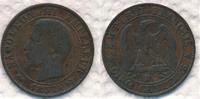 Frankreich 5 Centimes Napoleon III., Rouen ( B ) -