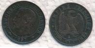 Frankreich 5 Centimes Napoleon III., Paris ( A ) -