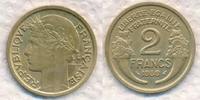 Frankreich 2 Francs TYPE MORLON -