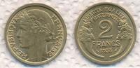 Frankreich 2 Francs TYPE MORLON -