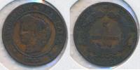 Frankreich 5 Centimes Cereskopf, Prägung A Paris Cérès III REPUBLIC -