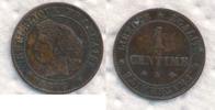 Frankreich 1 Centime Cérès, Paris ( A ) -