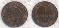 Frankreich 1 Centime Cérès, Paris ( A ) -