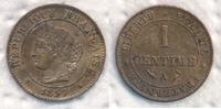 Frankreich 1 Centime Cérès, Paris ( A ) -