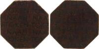 Grossbritannien, Token Britische Streitkräfte NAAFI, 1/2 Franc, ca. 1945 -