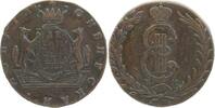 Russland, Sibirien,  10 Kopeken 1777 K-M vz