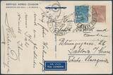 Briefmarken 1935 Katapult Brasilien Condor-Weihnachtskarte Tschechoslowakei Catapult / 402