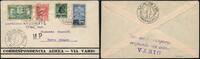 Briefmarken Brasilien 1931 VARIG Luftpost Express-Brief MiF V 25 Pelotas Porto Alegre / -